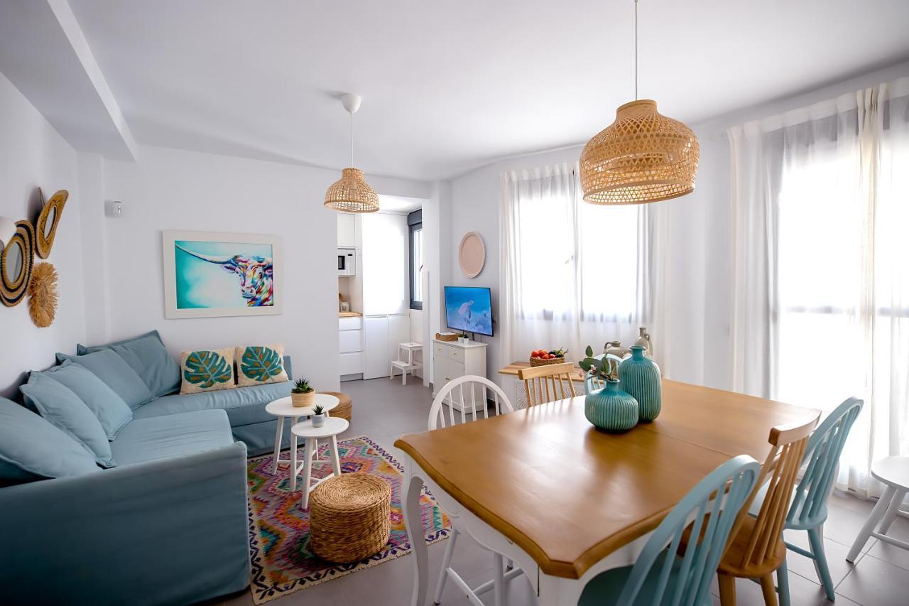 Nautilus Beach Apartment - Apartamento Azul 로타 외부 사진